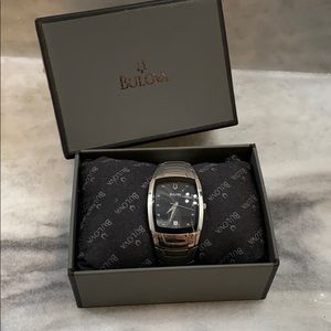 Bulova men’s stainless water resistant watch